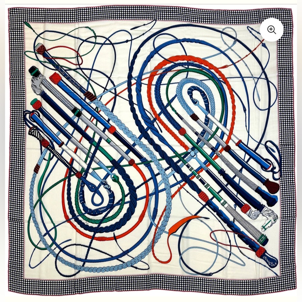 HERMES large Shawl Scarf